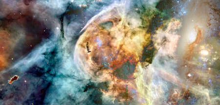 Outer space galaxyの写真素材