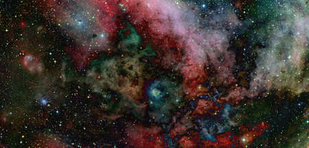 Abstract space background.の写真素材