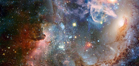 Abstract space background.の写真素材