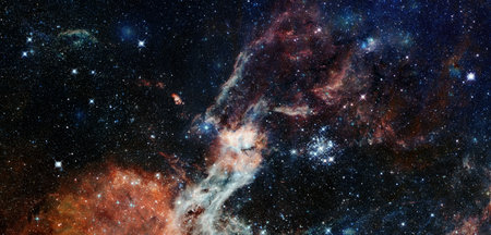 Galaxy stars in deep space.の写真素材