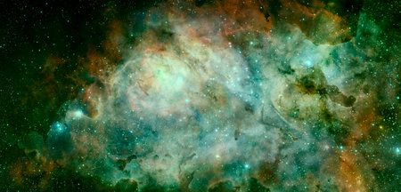 Deep space backgroundの写真素材