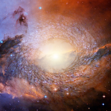 Galaxy stars in deep space.の写真素材