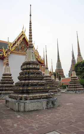 Pagoda at Wat Pro Thailandの写真素材