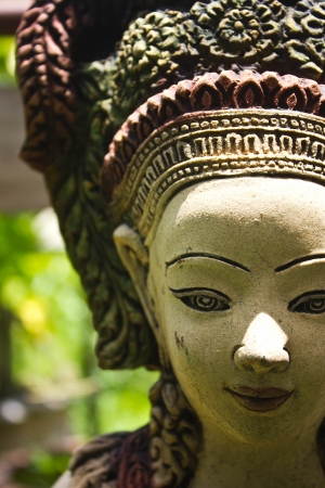 Statue of a womanの写真素材