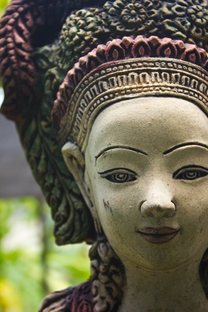 Statue of a womanの写真素材