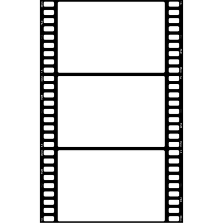 Filmstrip 3xの写真素材
