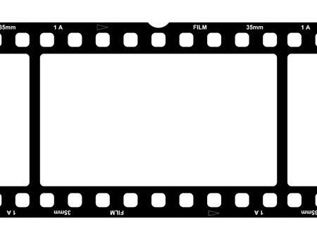 Film strip photoの写真素材