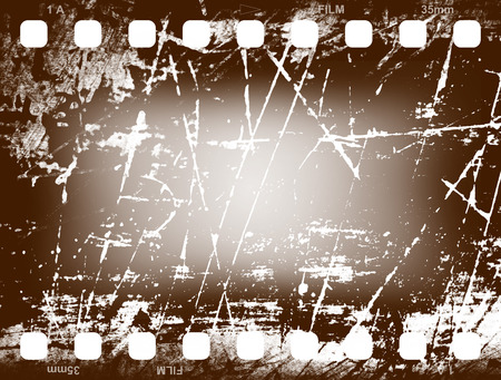 Old film frameの写真素材