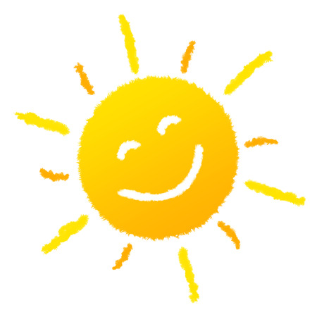 Sun laughingの写真素材