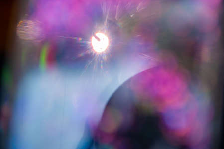 Blurry lights colorful abstract background