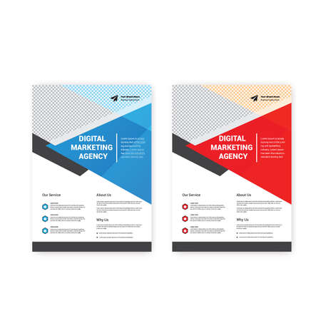 Business Flyer Template.のイラスト素材