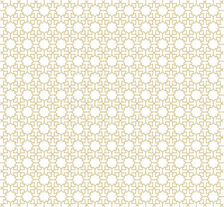 Seamless Islamic pattern and floralのイラスト素材