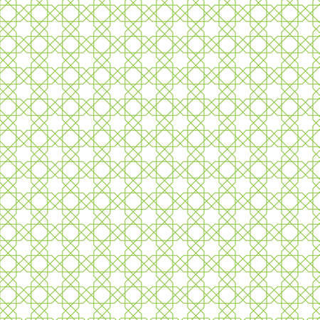 Seamless Islamic pattern and floralのイラスト素材