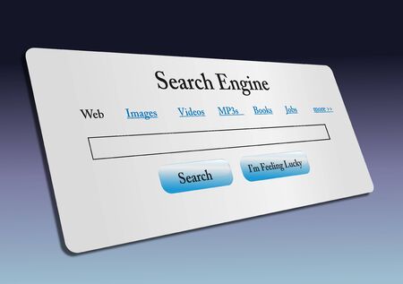 Concept of internet web search の写真素材