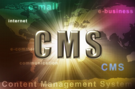 CMS - content management system の写真素材