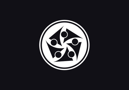 Community, network and social icon design template. Suitable for any purpose.のイラスト素材