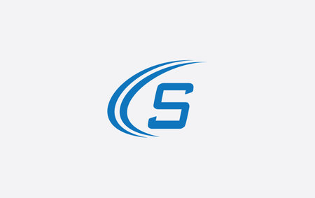 Letter S logo icon design template elements. Suitable for business logotypeのイラスト素材