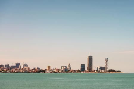 Skyline of Batumi Georgiaの写真素材
