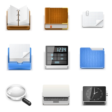 universal document office vector iconsのイラスト素材