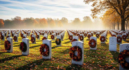 War Cemetery in Kiev, Ukraineの素材