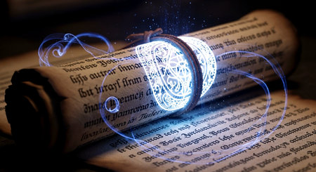 Open book with glowing light bulb on it. Education concept. 3D Renderingの素材