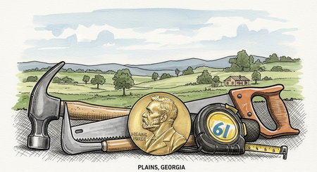 Sketch of a hand-saw, hammer, saw and a coinの素材