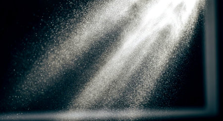 a soft light shines through a hazy atmosphere, creating a dreamy and ethereal abstract background view effect This image features a transparent background, making it versatile for various design projects.の素材