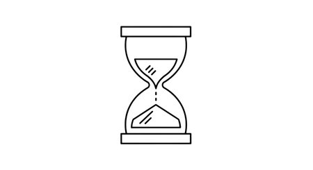 Hourglass icon, sandglass icon vector, hourglass icon vector