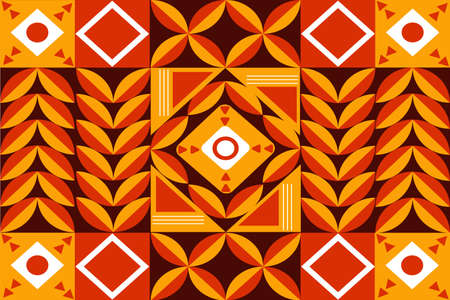 Geometric background, pattern, texture for poster, postcard, social media cover. Colorful, bright vector illustration.のイラスト素材