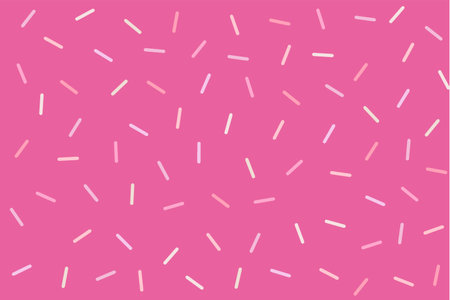 Abstract pink background and multicolored geometric shapes. Vector illustration. Vector illustrationのイラスト素材