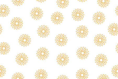 Garden flower, plants, botanical, seamless vector design for fashion, fabric, wallpaper and all prints. Small bright flowers. Vector illustration. Vector illustrationのイラスト素材