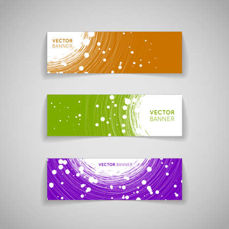 Set of Creative Cards with Hand Drawn Elements Made with Ink.  Patterns for Placards, Posters, Flyers, Business Cards and Banner Designs.のイラスト素材