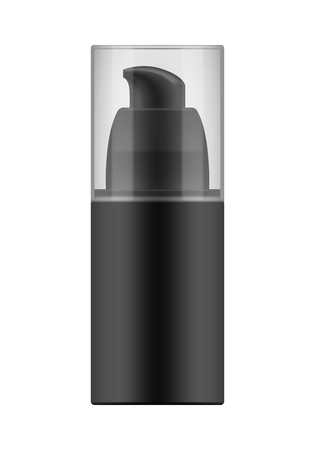 Realistic blank template of plastic bottleのイラスト素材