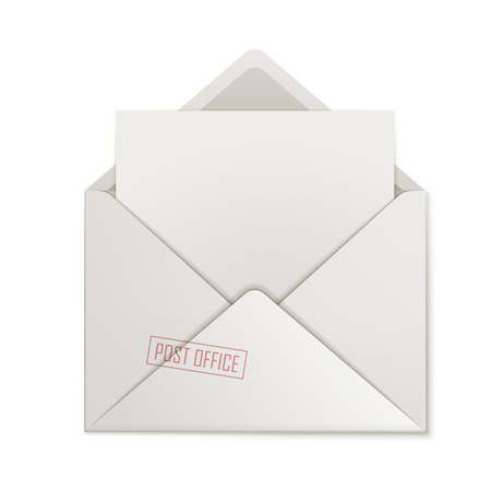 Open envelopeのイラスト素材