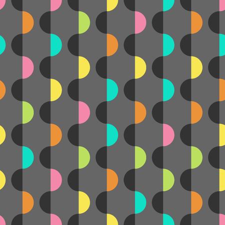 Geometric colorful background design templateのイラスト素材