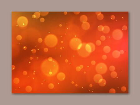 Beautiful blurred background in orange and yellowのイラスト素材