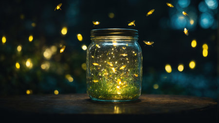 Jar of firefliesの素材