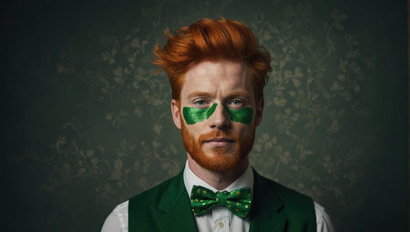 man st. patrick's dayの素材