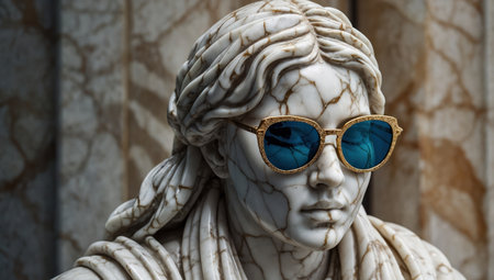 female marble statueの素材
