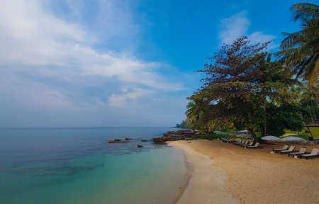 Paradise island in Thailand Koh Koodの写真素材