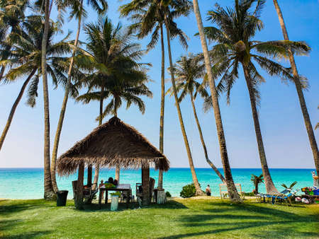 Paradise island in Thailand Koh Koodの写真素材