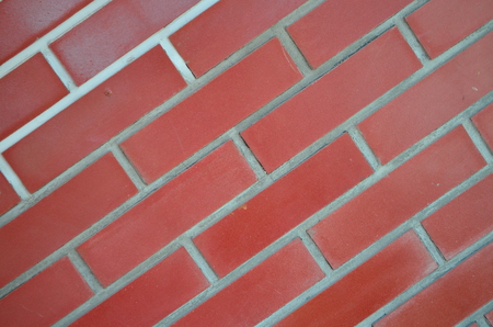 Red brick brick texture. background with red brick