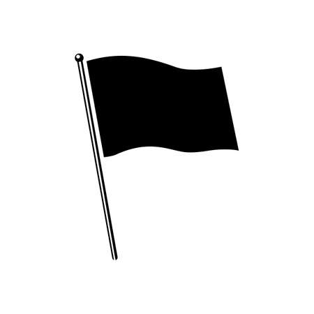 Flag icon isolated on white background. Flag icon in trendy design style. epsのイラスト素材
