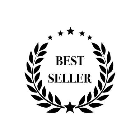 Best seller icon. Award icon or logo. for web site design and mobile apps. Vectorのイラスト素材