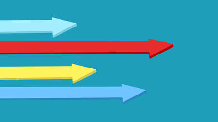 Progress arrow background. Growth concept. Step forward. vector illustration