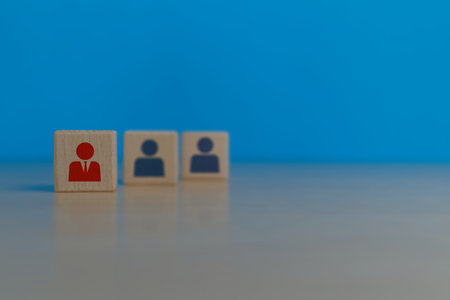 business leader at the forefront of the workforceの写真素材