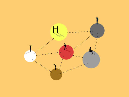 Business Team and Business Activities, People Network