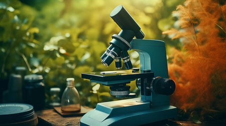 close-up, microscope biology, disease, scientific, medicine, genetics Realisticの素材