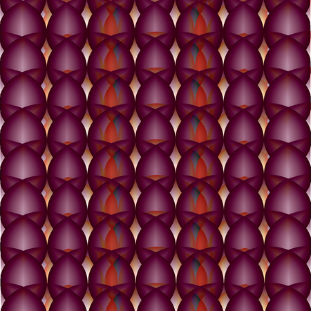 Abstract mosaic background pattern of circlesのイラスト素材