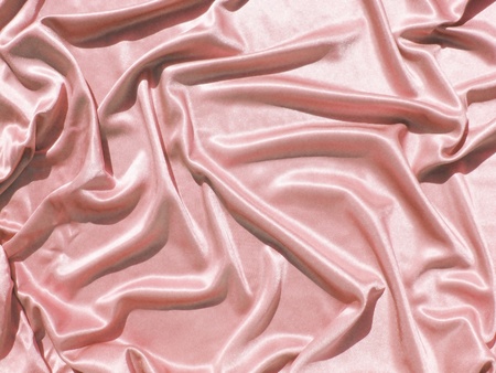 pink satin texture abstract backgroundの写真素材